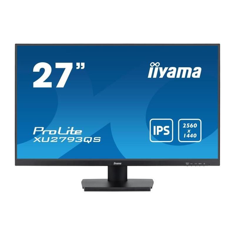 Écran PC IIYAMA XU2793QS-B7 27" QHD IPS 100Hz - Noir