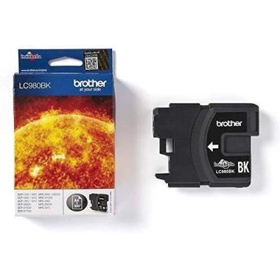 Cartouche d'encre Noir Brother LC980BK - Format Compact