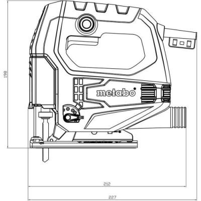 Scie sauteuse METABO STEB 65 Quick - 450W - 20 lames