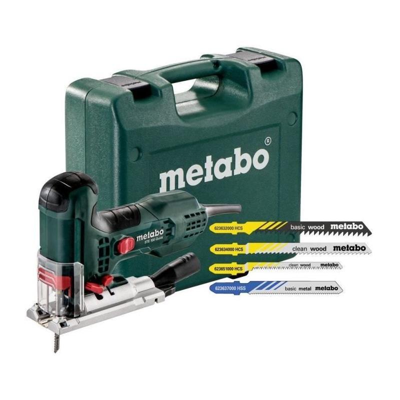 Scie sauteuse METABO STE 100 Quick - 710W - 20 lames - Vert