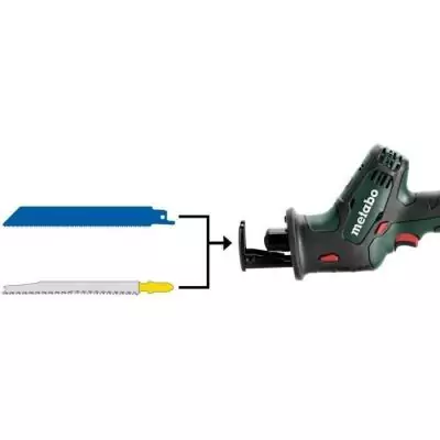 Scie sabre sans fil METABO 18V - Compact et Puissant Scie sabre sans fil METABO 18V - Compact et Puissant