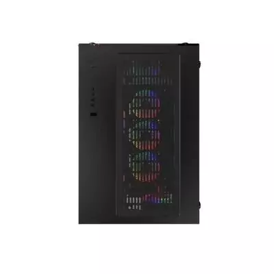 Boîtier PC Gamer ATX Noir RGB Crystal Sea - Dimensions Compactes Boîtier PC Gamer ATX Noir RGB Crystal Sea - Dimensions Compactes