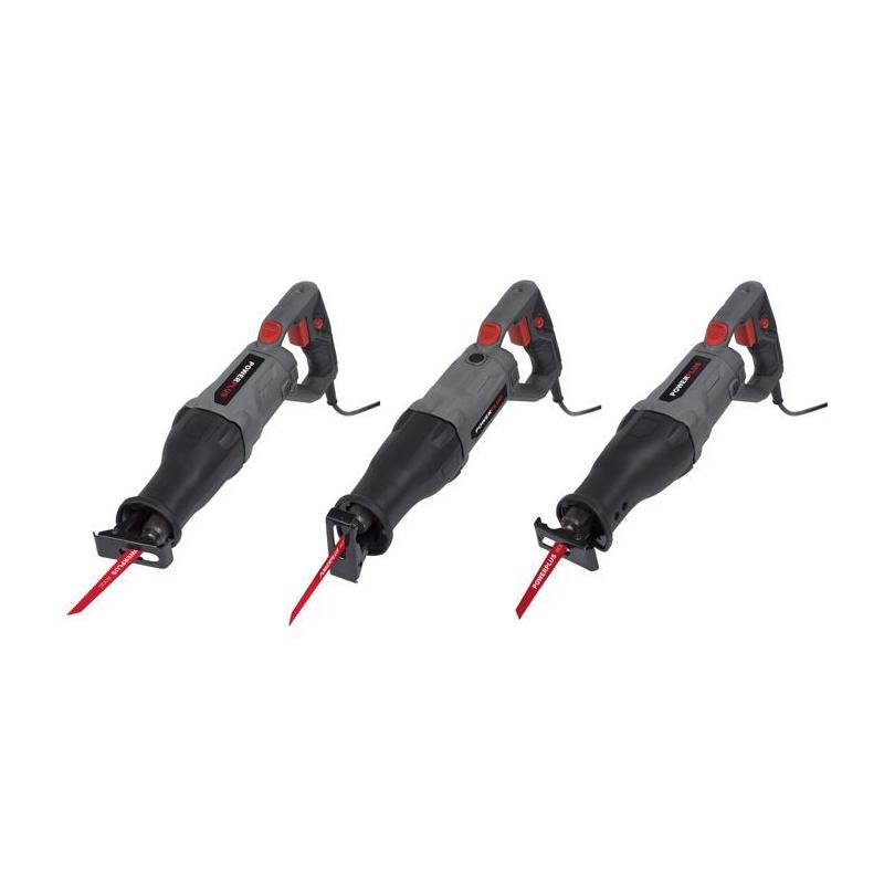 Scie sabre 710W avec tête rotative 180° - Compacte et puissante