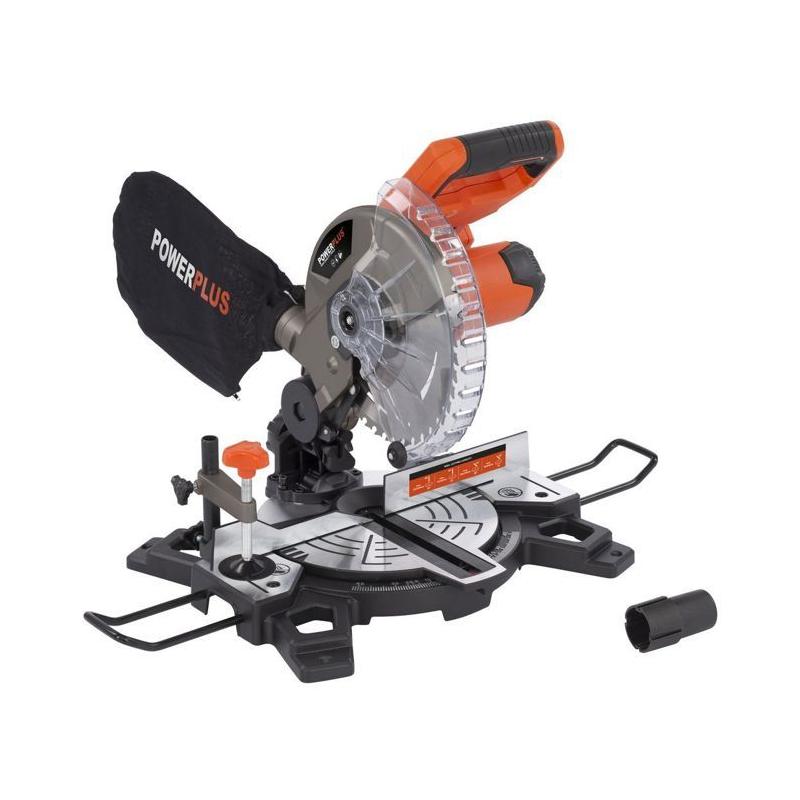 Scie à onglet sans fil 20V Ø210mm - DUAL POWER POWDP2550