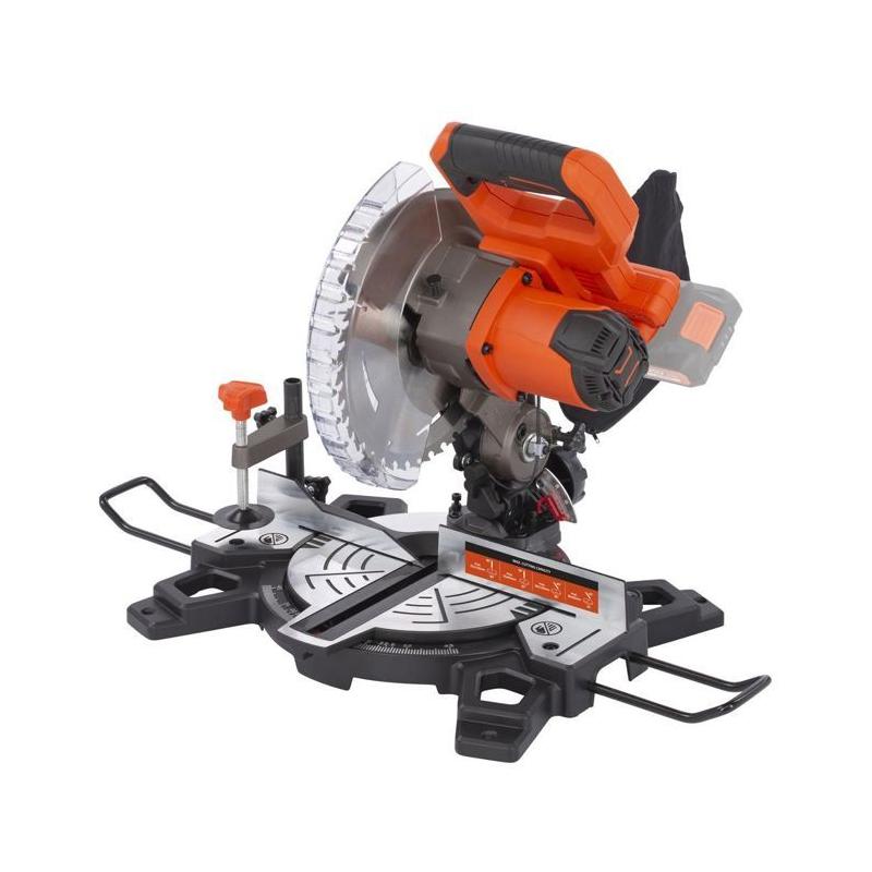Scie à onglet sans fil 20V Ø210mm - DUAL POWER POWDP2550