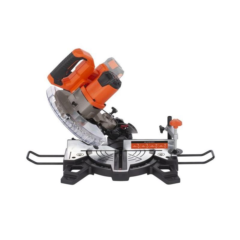 Scie à onglet sans fil 20V Ø210mm - DUAL POWER POWDP2550