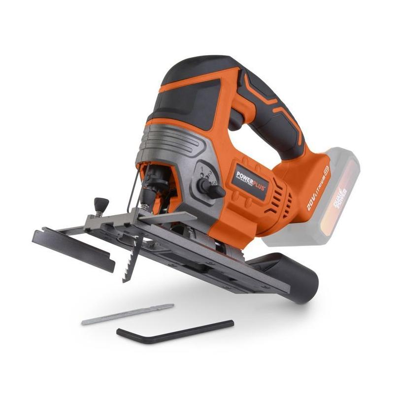 Scie sauteuse 20V sans fil - DUAL POWER POWDP25300 - Orange