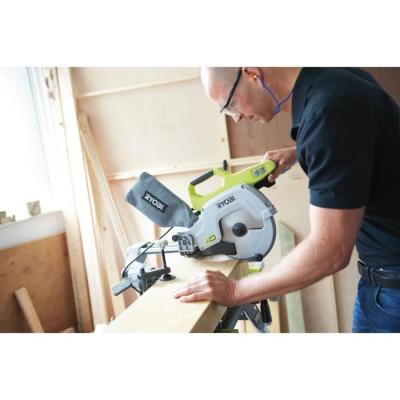 Scie à onglets radiale RYOBI 1 500 W - lame 216 mm - laser et LED