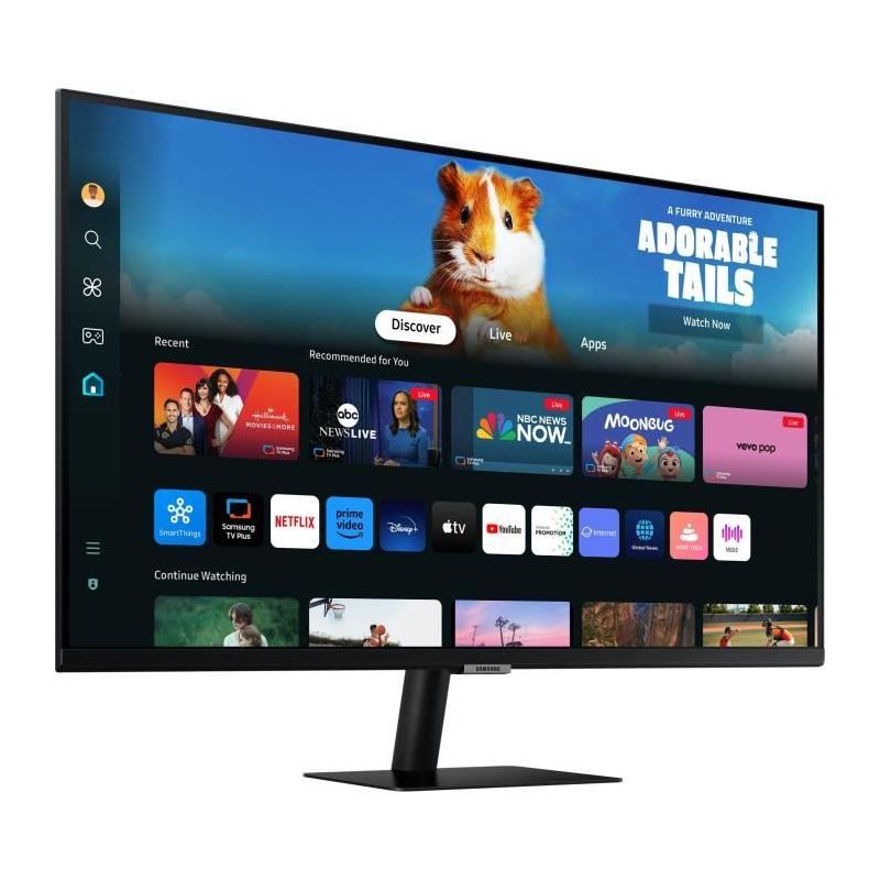 Écran PC Samsung - Smart Monitor M5 CM500 - 27" FHD VA - HDMI - Noir
