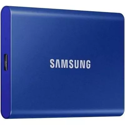 SSD Externe SAMSUNG T7 Bleu 2 To - Haute performance et grande capacité