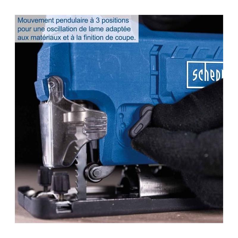 Scie sauteuse sans fil SCHEPPACH 20V IXES - légère et polyvalente