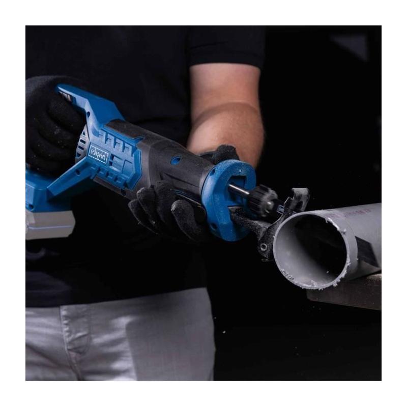 Scie sabre sans fil SCHEPPACH 20V IXES - puissante et polyvalente