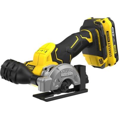 Scie Circulaire STANLEY FATMAX V20 18V - Brushless - 2 Batteries 2Ah