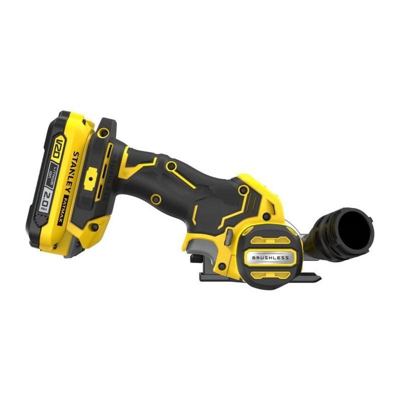Scie Circulaire STANLEY FATMAX V20 18V - Brushless - 2 Batteries 2Ah