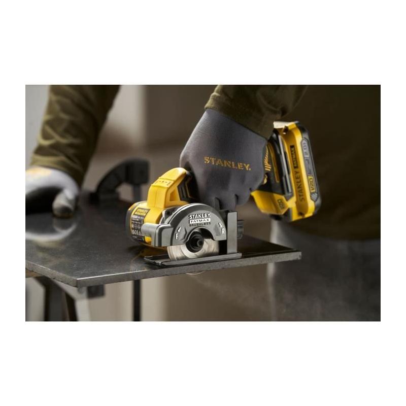 Scie Circulaire STANLEY FATMAX V20 18V - Brushless - 2 Batteries 2Ah