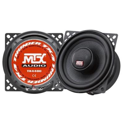 Haut-parleurs voiture MTX TX440C Coaxiaux 2 voies 10cm 60W RMS - Qualité sonore exceptionnelle