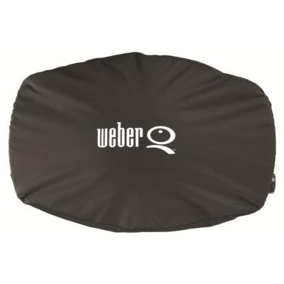 Protection optimale pour votre barbecue Weber Q2000 avec la housse noire - Dimensions compactes: 22x11x7 cm