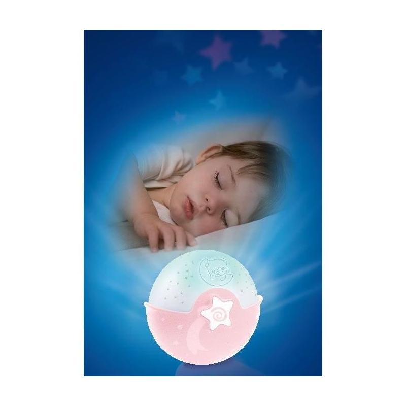 Veilleuse projecteur Lumiere apaisante - INFANTINO - Rose