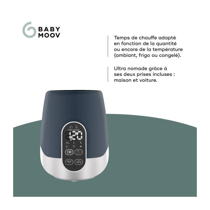 Chauffe-biberon Babymoov Nutri Smart - Compact et performant