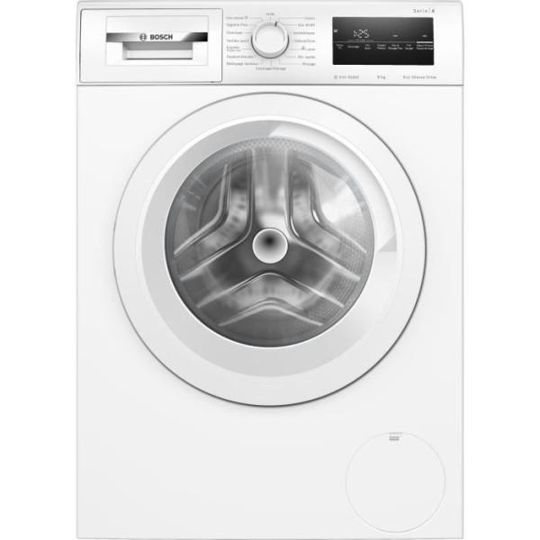 Lave-linge hublot BOSCH SER4 WAN24228FR - 8 kg - Induction - 60 cm - 1200 trs/min - Classe A - Vapeur - Blanc