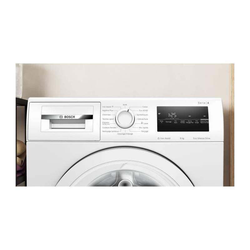 Bosch Serie 4 WAN24228FR machine à laver Charge avant 8 kg 1200 tr/min Blanc