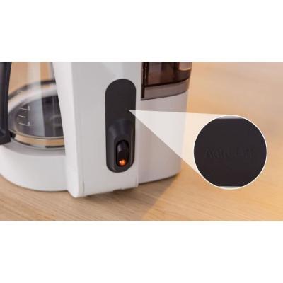 Cafetière Filtre BOSCH TKA2M111 MyMoment 1,25L Blanche - Anti-gouttes