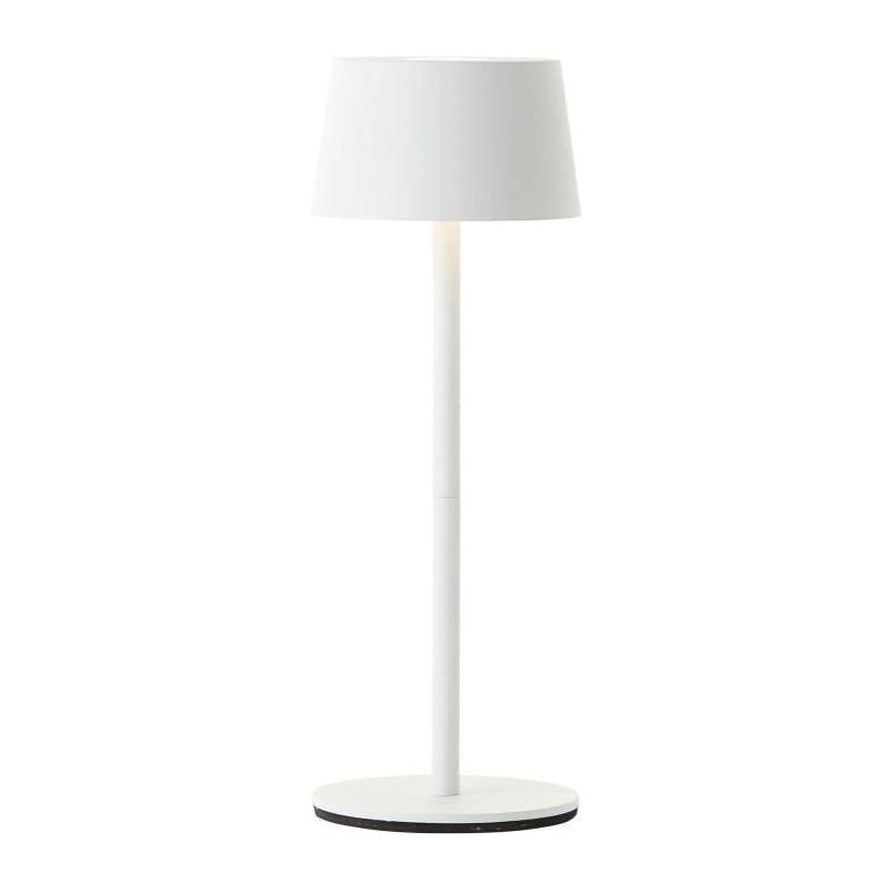 Lampe de jardin JONA LED 2W brillante en métal blanc - IP44