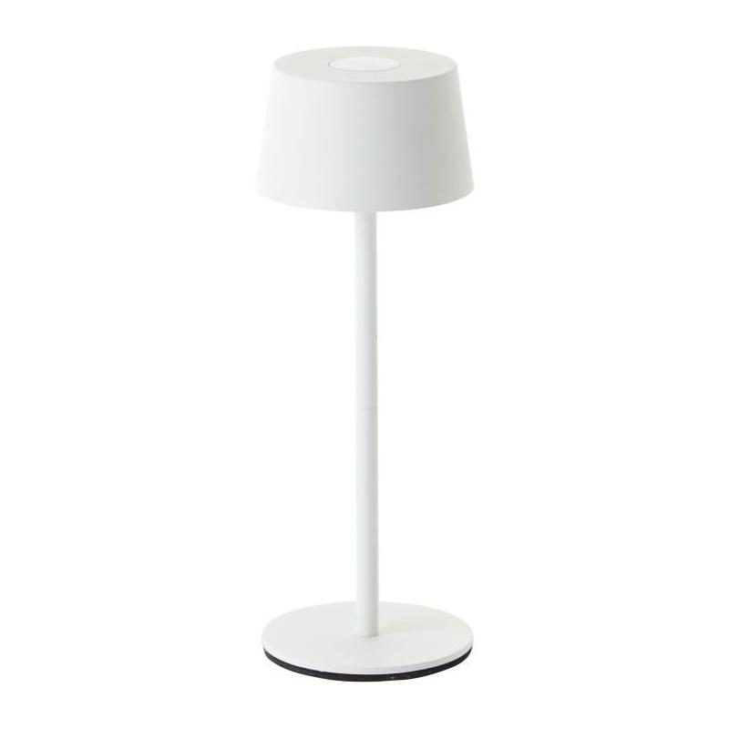 Lampe de jardin JONA LED 2W brillante en métal blanc - IP44