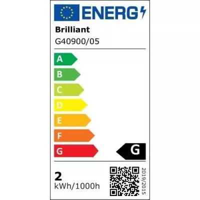 Lampe de jardin JONA LED 2W brillante en métal blanc - IP44