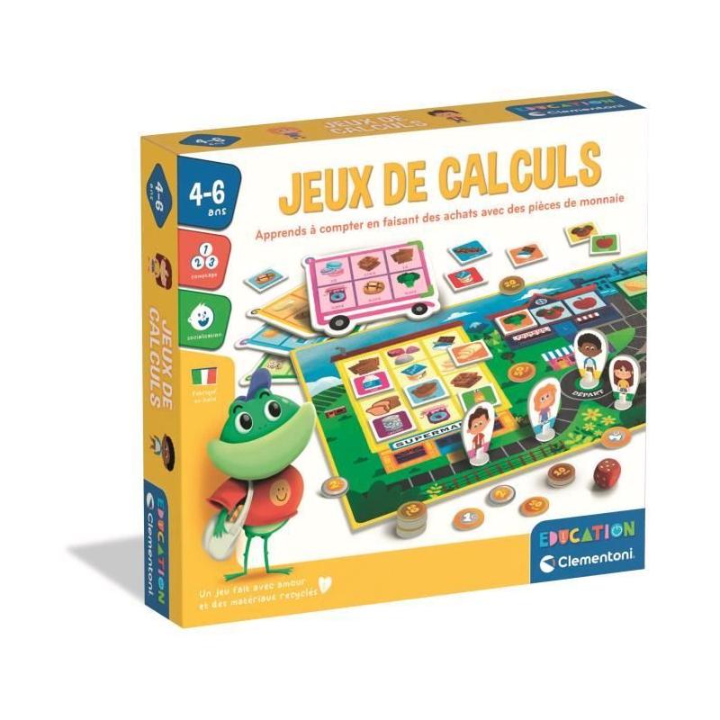 Jeux de calculs CLEMENTONI - Amusez-vous à apprendre les chiffres!