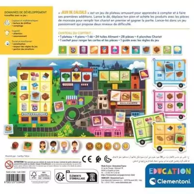 Jeux de calculs CLEMENTONI - Amusez-vous à apprendre les chiffres!