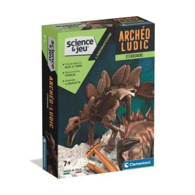 Découvrez le jeu Archéo Ludic Stégosaure CLEMENTONI - CLE EVEIL