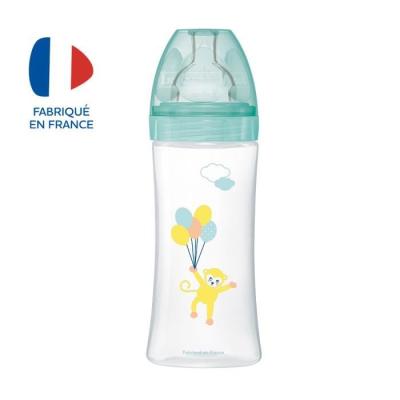 Biberon Dodie Sensation+ Anti-Coliques 330ml +6m - Compact et efficace