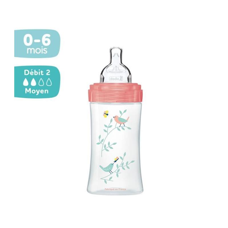 Dodie Biberon Sensation+ Anti-Coliques 270ml - Ecureuil