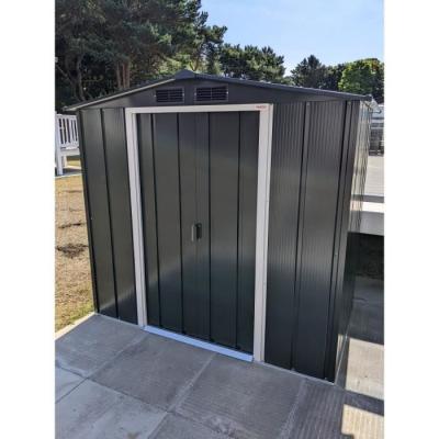 Abri de jardin métal Duramax - 2,47 m² - Anthracite
