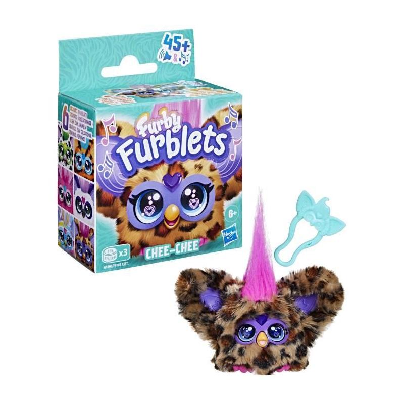 Mini peluche Furby Furblets Chee-Chee : plus de 45 sons, pour enfants dès 6 ans