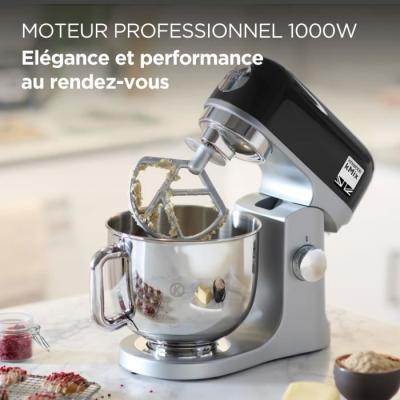 Robot Pâtissier Kenwood KMIX750BK 5L - 6 Vitesses - 3 Accessoires - Noir