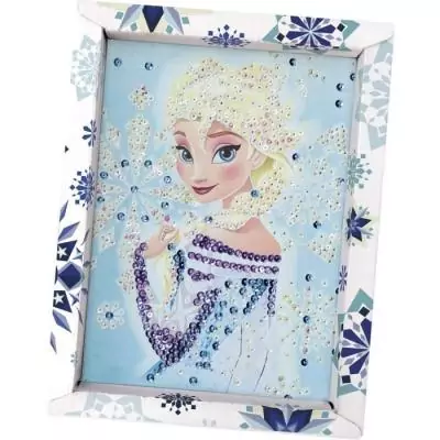Créez des sequins étincelants avec Elsa la Reine des Neiges - Jeu de sculpture - À partir de 7 ans