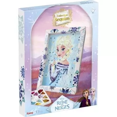 Créez des sequins étincelants avec Elsa la Reine des Neiges - Jeu de sculpture - À partir de 7 ans