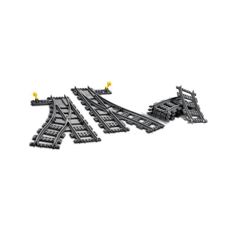 LEGO City 60238 Les Aiguillages - Construction ludique, dimensions compactes