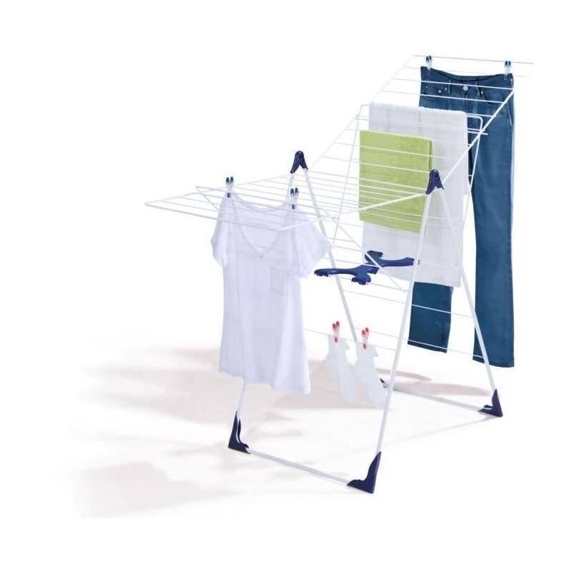 Etendoir à linge pliable Classic 200 Flex - Séchoir sur pied compact
