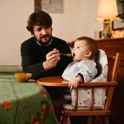 Coussin Chaise Haute Bébé Looping | Imperméable, Sangles, Made in France