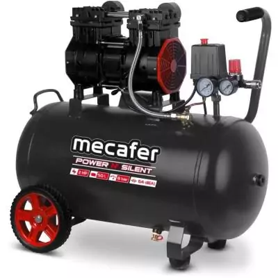 Compresseur Power'n Silent 8bar - 50L - 2HP MECAFER