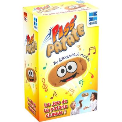 Pass Patate - Le jeu de la patate chaude - MEGABLEU | Dimensions: 9x14x23 cm