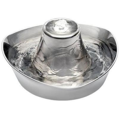 Fontaine pour Animaux PETSAFE SEASIDE Inoxydable 1,8L - Eau filtrée et Silencieuse
