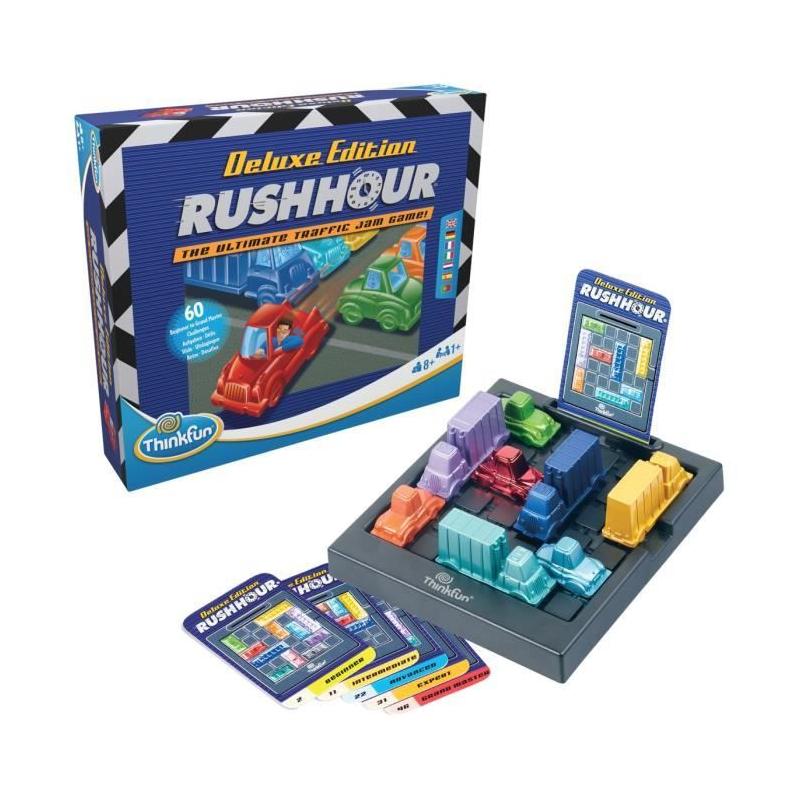 Rush Hour Deluxe - Casse-tête Think Fun - 60 défis - Des 8 ans