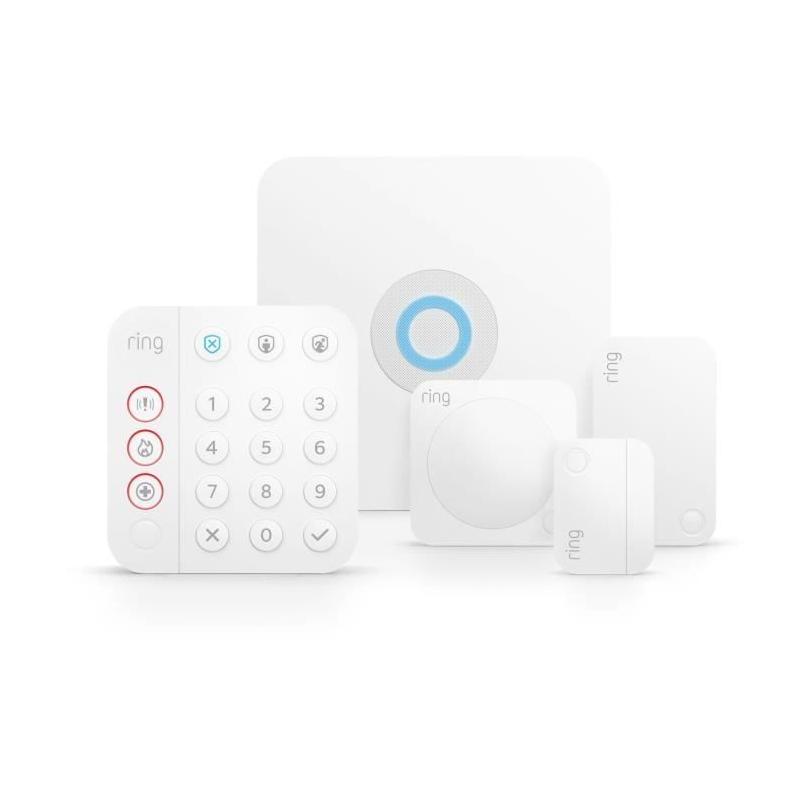 Kit d'Alarme RING 5 Pièces 2ème Génération - UE