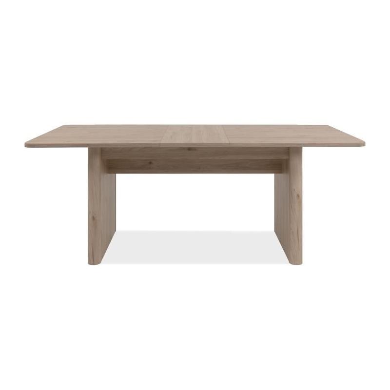 Table extensible SAI Jackson Hickory - 10 personnes - 160/200 x 75 x 90 cm