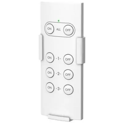 Pack de 2 prises extérieures télécommandées - GAO - Noir