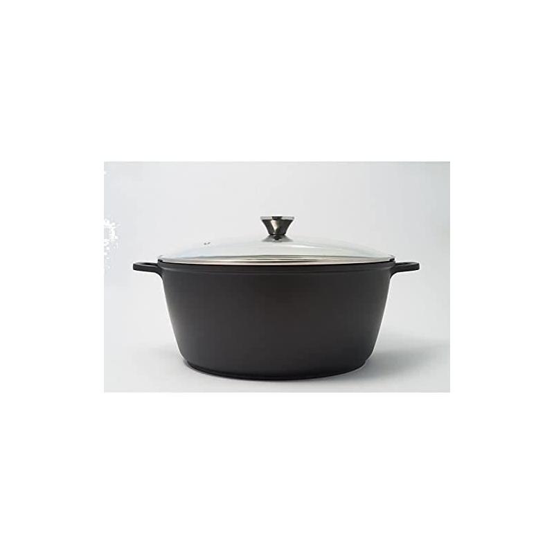 Mijoteuse haute avec couvercle en verre - 13,4 Lt Ø 36 cm